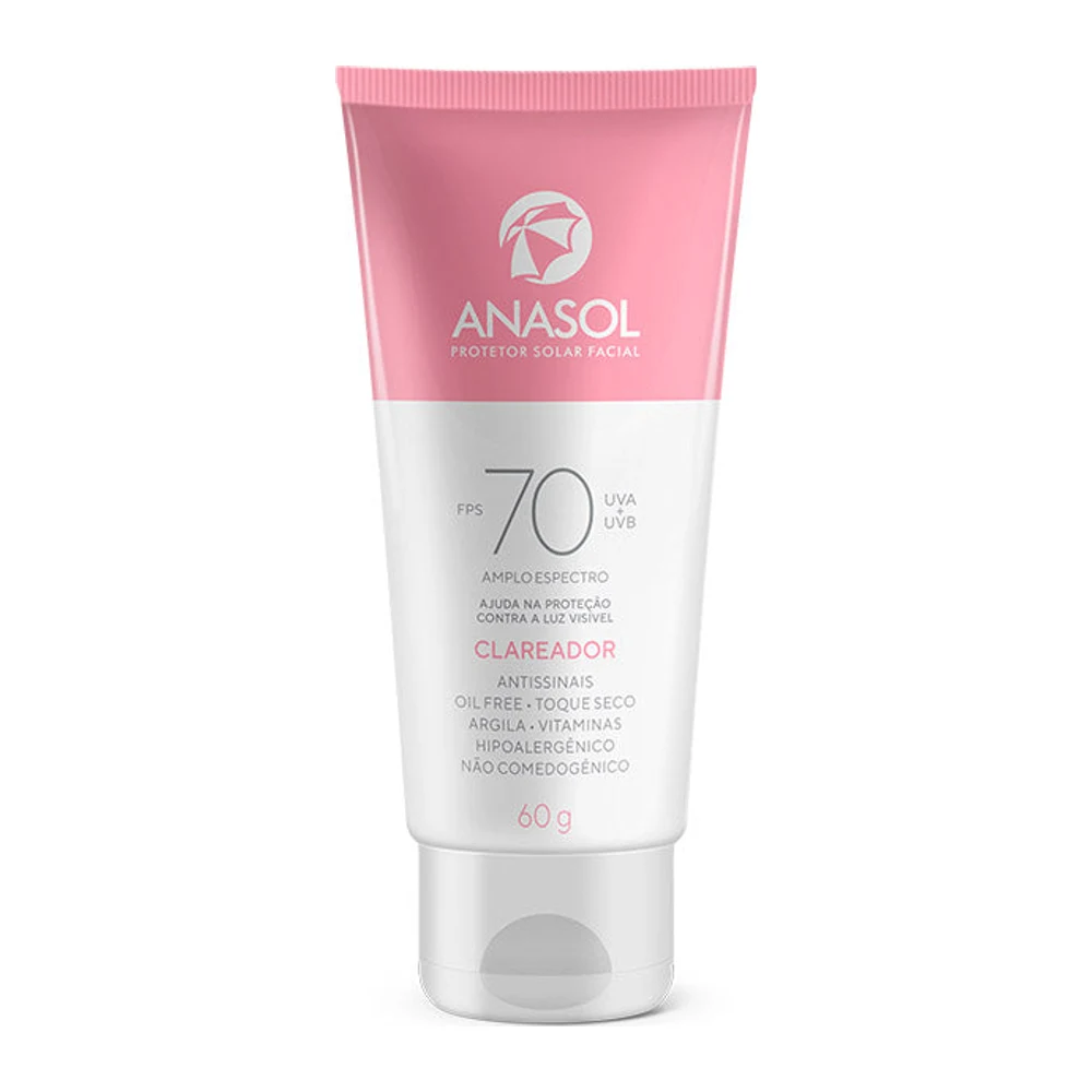 ANASOL PROT. SOLAR FACIAL CLAREADOR FPS70-60G73